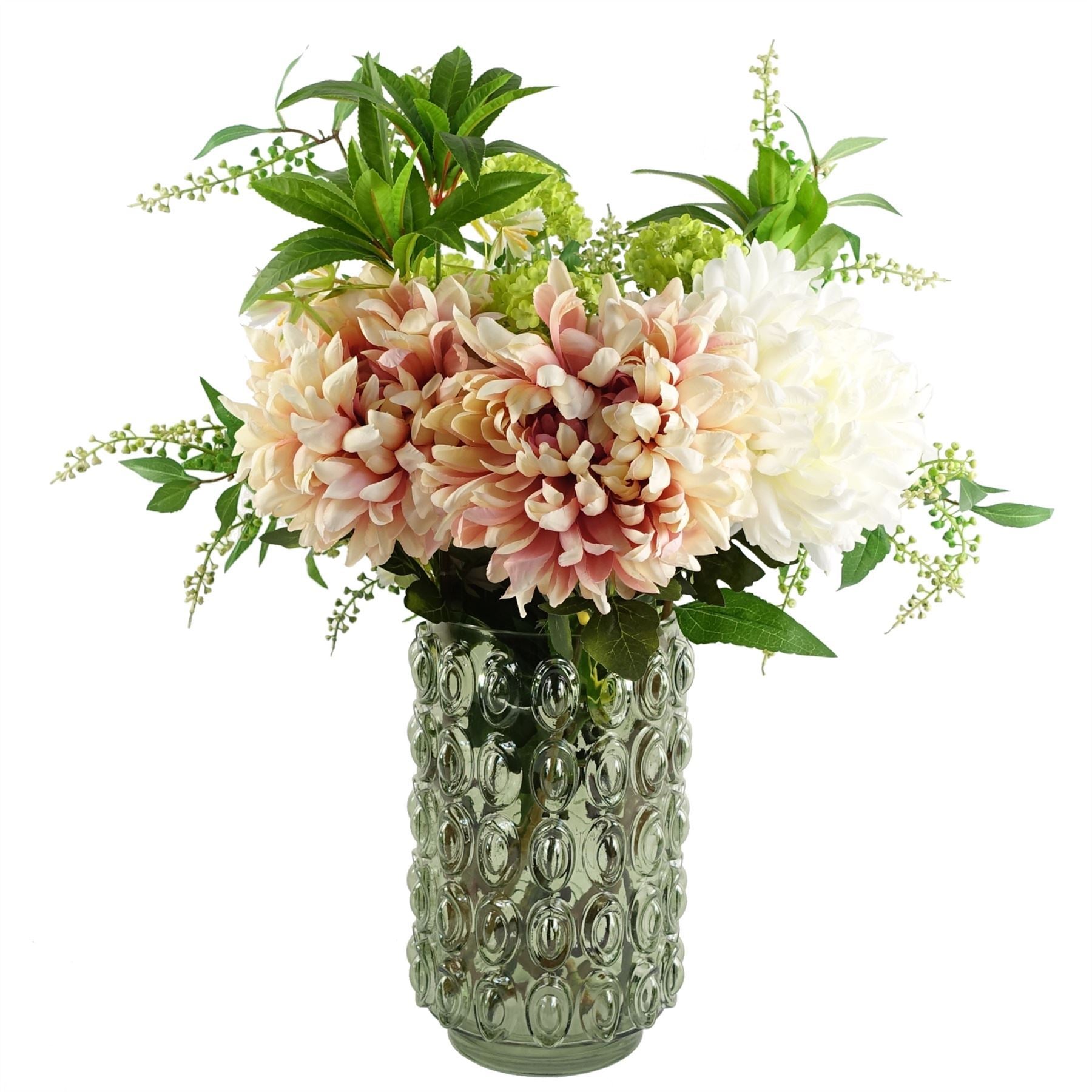 Pack of 6 x 75cm Extra Large Reflex Chrysanthemum - Pink - Premium Quality