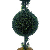 90cm Podocarpus Double Ball Topiary Tree Artificial - Premium Quality
