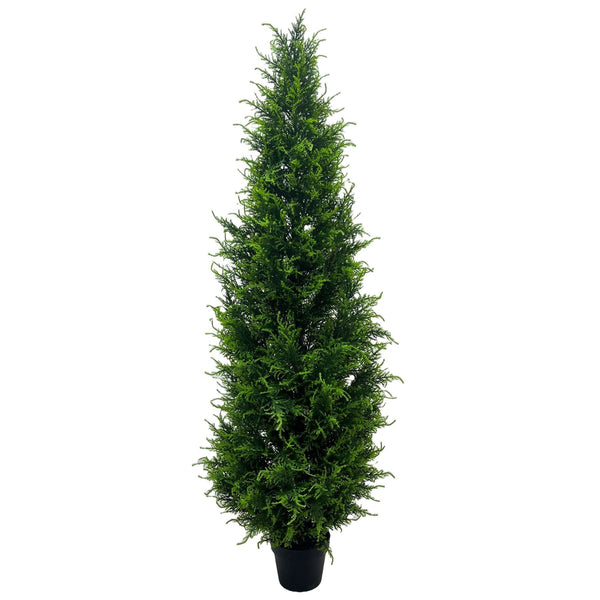 UV Resistant Outdoor 150cm Cypress Cedar Topiary Tree - Premium Quality