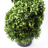 120cm Pair of Spiral Buxus Artificial Tree UV Resistant Outdoor - Premium Quality