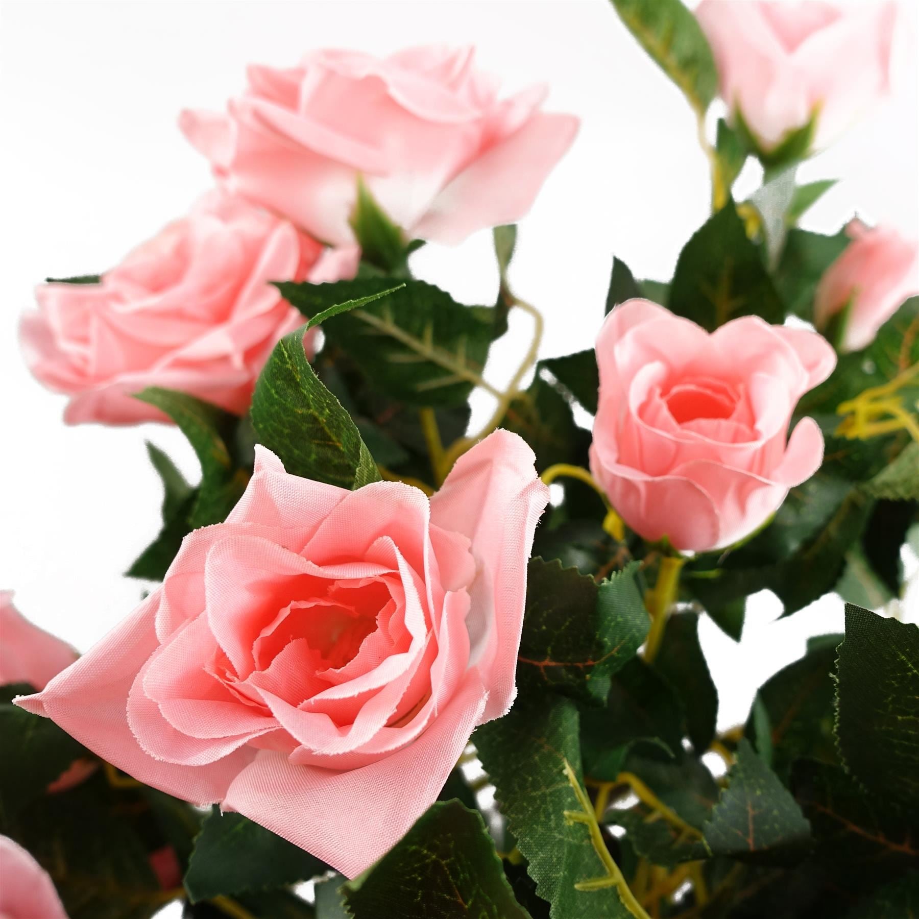Artificial Pink Rose Tree Wedding Twisted Vine Detail 90cm (3ft) - Premium Quality
