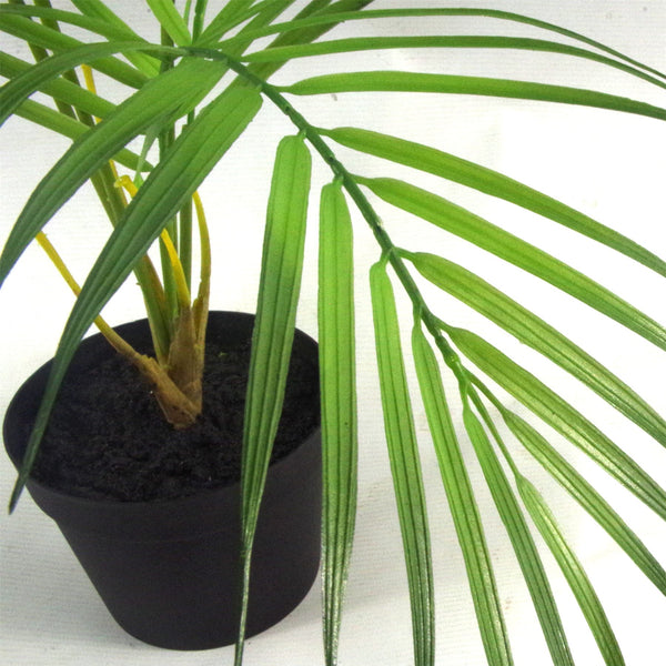 Artificial Palm Tree Foliage Plant Pot 50cm Mini Palm Plants