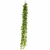 Pack of 6 x 90cm Artificial Trailing Green Botanik Hanging Plant Faux Foliage Garland - Premium Quality