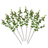 Pack of 6 x 90cm Artificial Berry Foliage Spray Stem