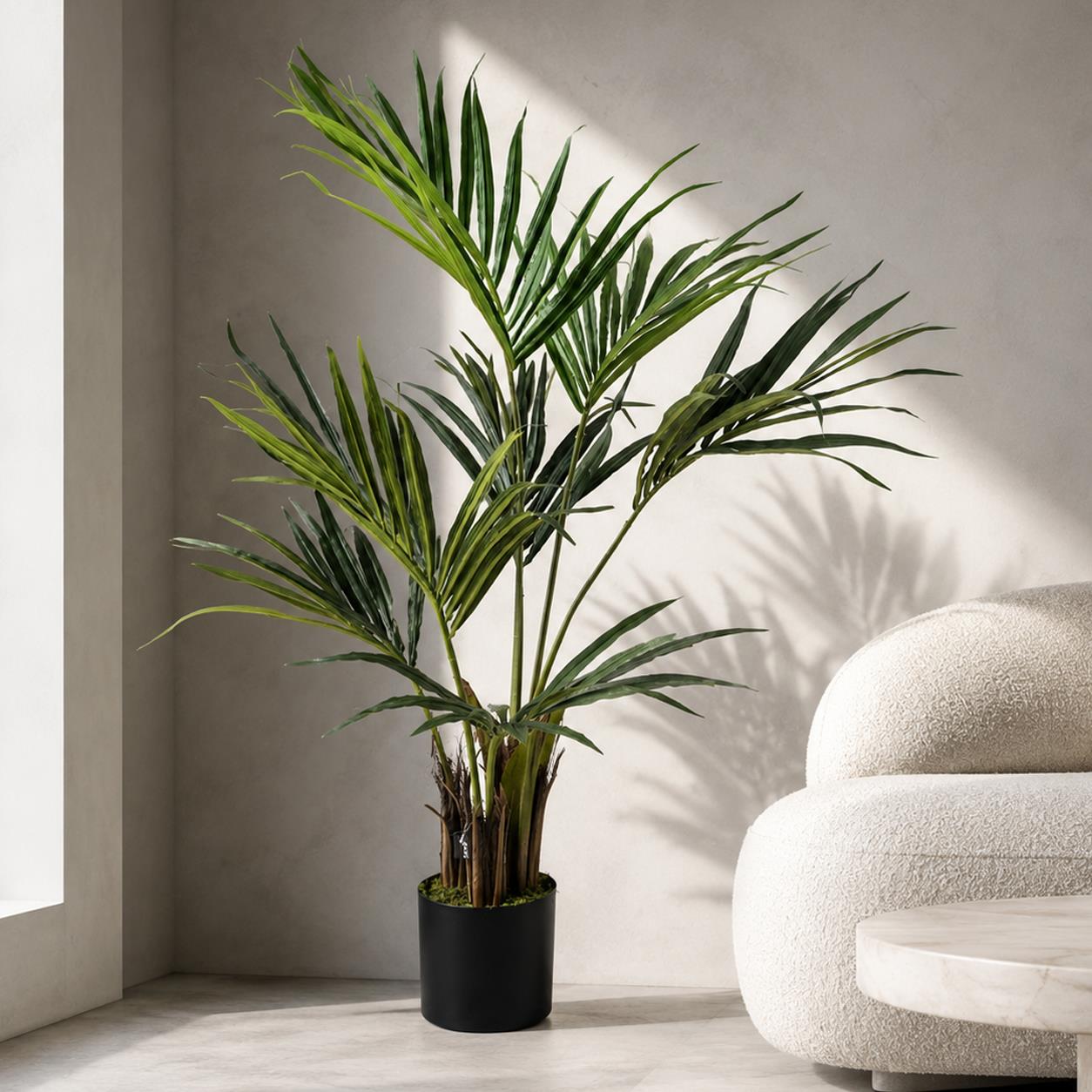 Leaf Design 130cm Kentia Palm Artificial Tree