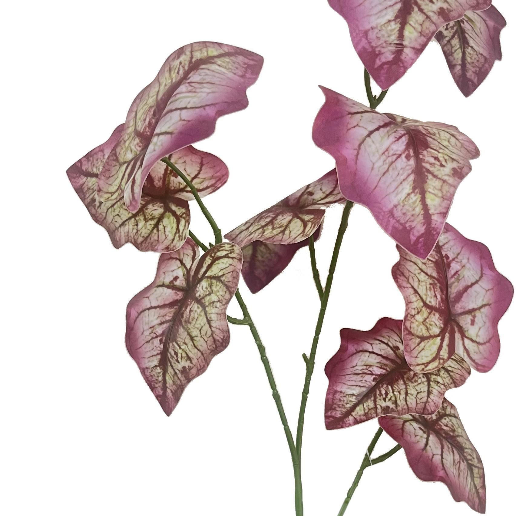 Pack of 6 x 85cm Artificial Purple Botanik Foliage - Premium Quality