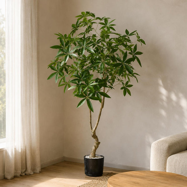 180cm Artificial Money Tree Pachira Realistic Faux Tree - Premium Quality