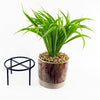 Artificial Grass Planter Ceramic & Metal