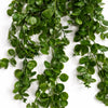 75cm Artificial Trailing Round Leaf Hanging Foliage Plant - Classic Gloss Green