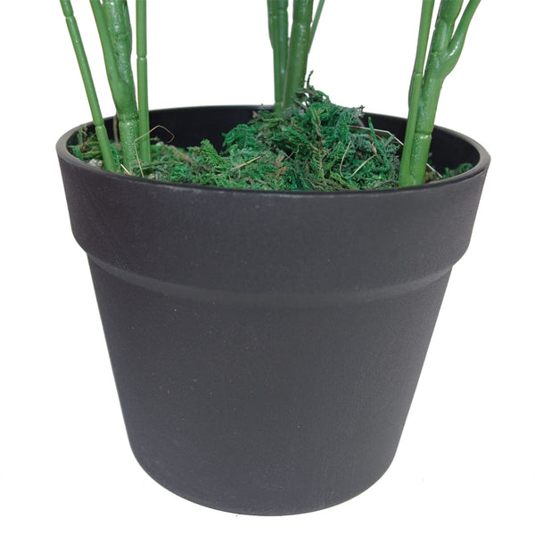 Artificial Schefflera Arboricola Plant Plastic Pot 55cm