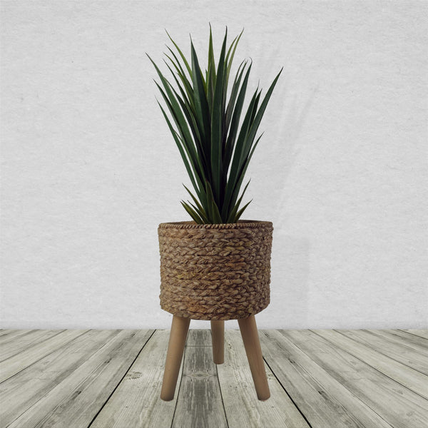 Woven Effect Composite Planter