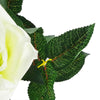 Artificial Cream Rose Tree Wedding Twisted Vine Detail 90cm