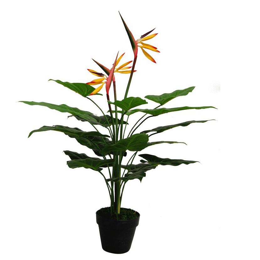 Artificial Flowers Bird Paradise Plant Strelitzia 70cm