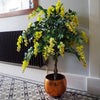 Blossom Tree Artificial Wisteria 120cm Yellow