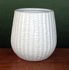 16cm White Ceramic Planter