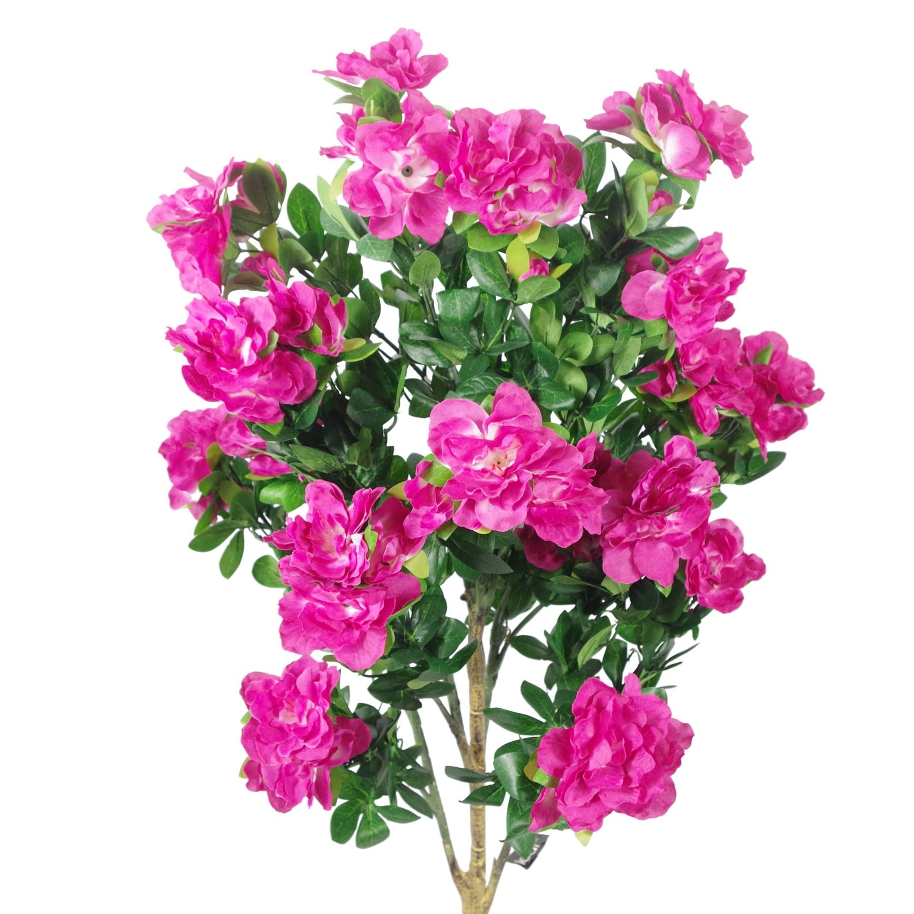 Artificial Blossom Tree Pink Copper Planter 100cm Plant Design Azalea