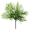 Fern Plant Artificial Realistic 40cm Artificial Bamboo Palm Bush Plant