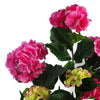 Artificial Large Hydrangea Plant Bush Pink