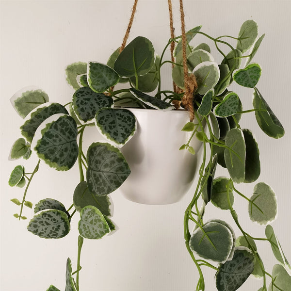 Artificial Hanging Plant Green Plant Hearts