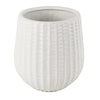 White Ceramic Planter