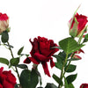 Artificial Large Red Rose Bush