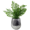 Silver Ceramic Planter