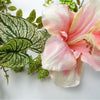 Artificial Hanging Plant Pink Lily Plant Garland