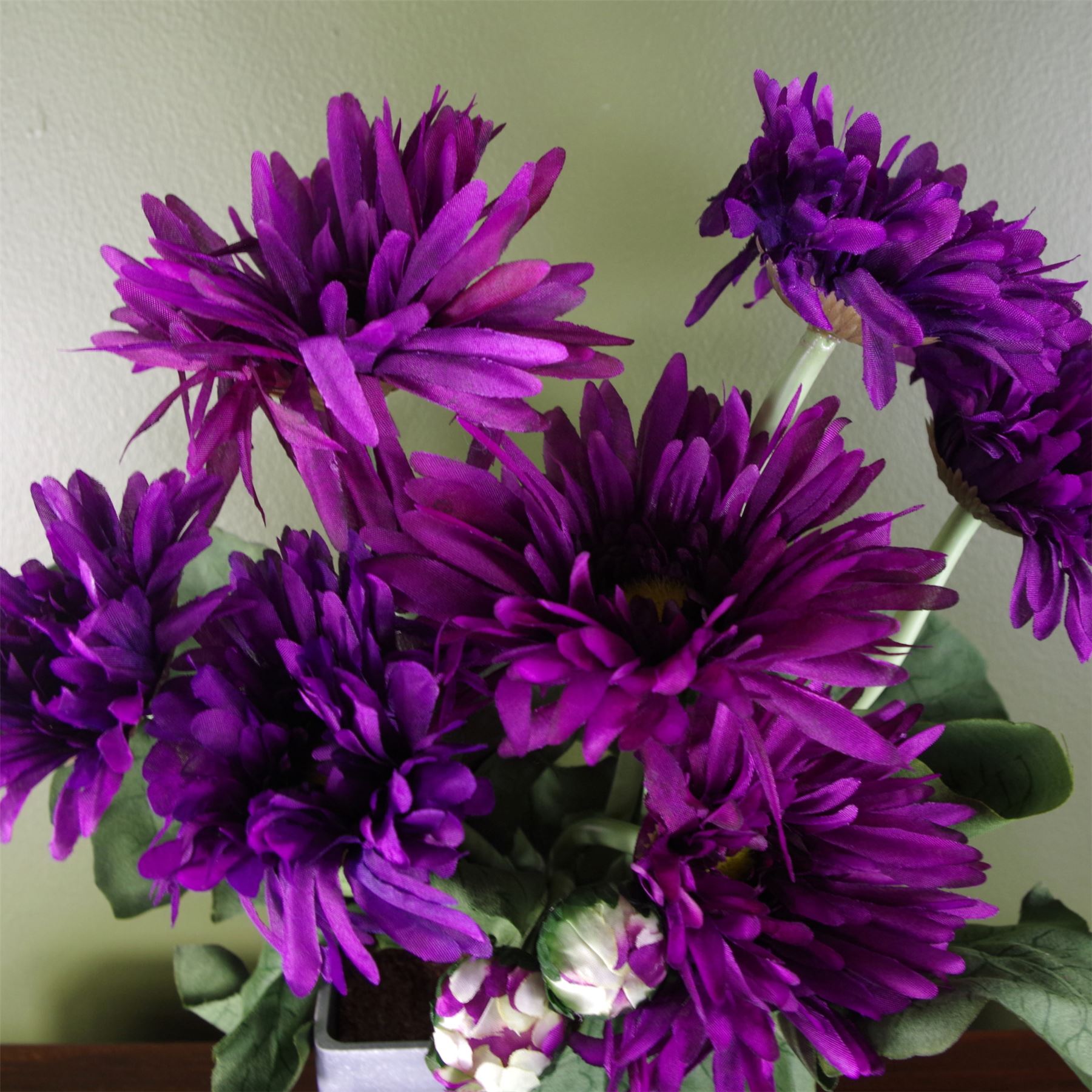 Artificial Daisy Plant Purple