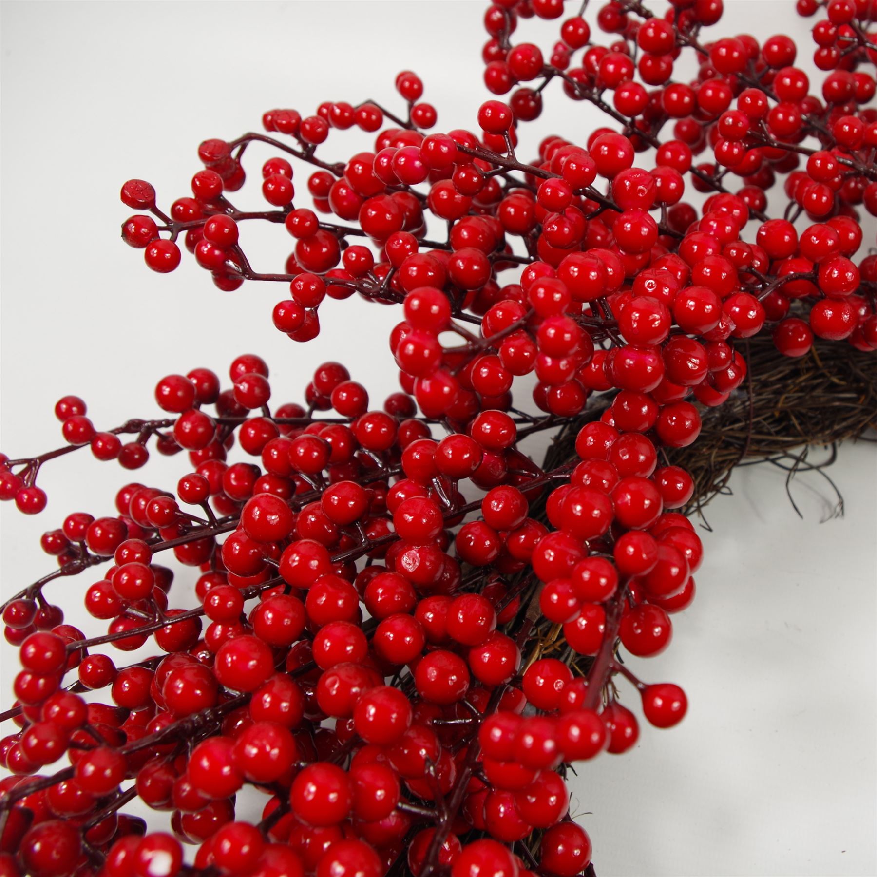 Wreath Luxury Christmas Red Berry Wreath 60cm 24