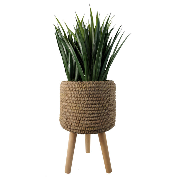 Seagrass Style Composite Planter