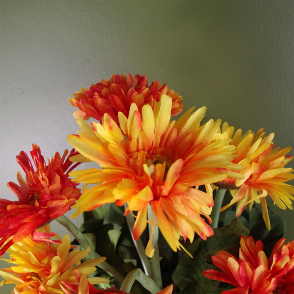 Artificial Daisy Plant Orange