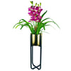 Metal Planter Gold Black Metal Plant Pot 62cm x 18cm UK