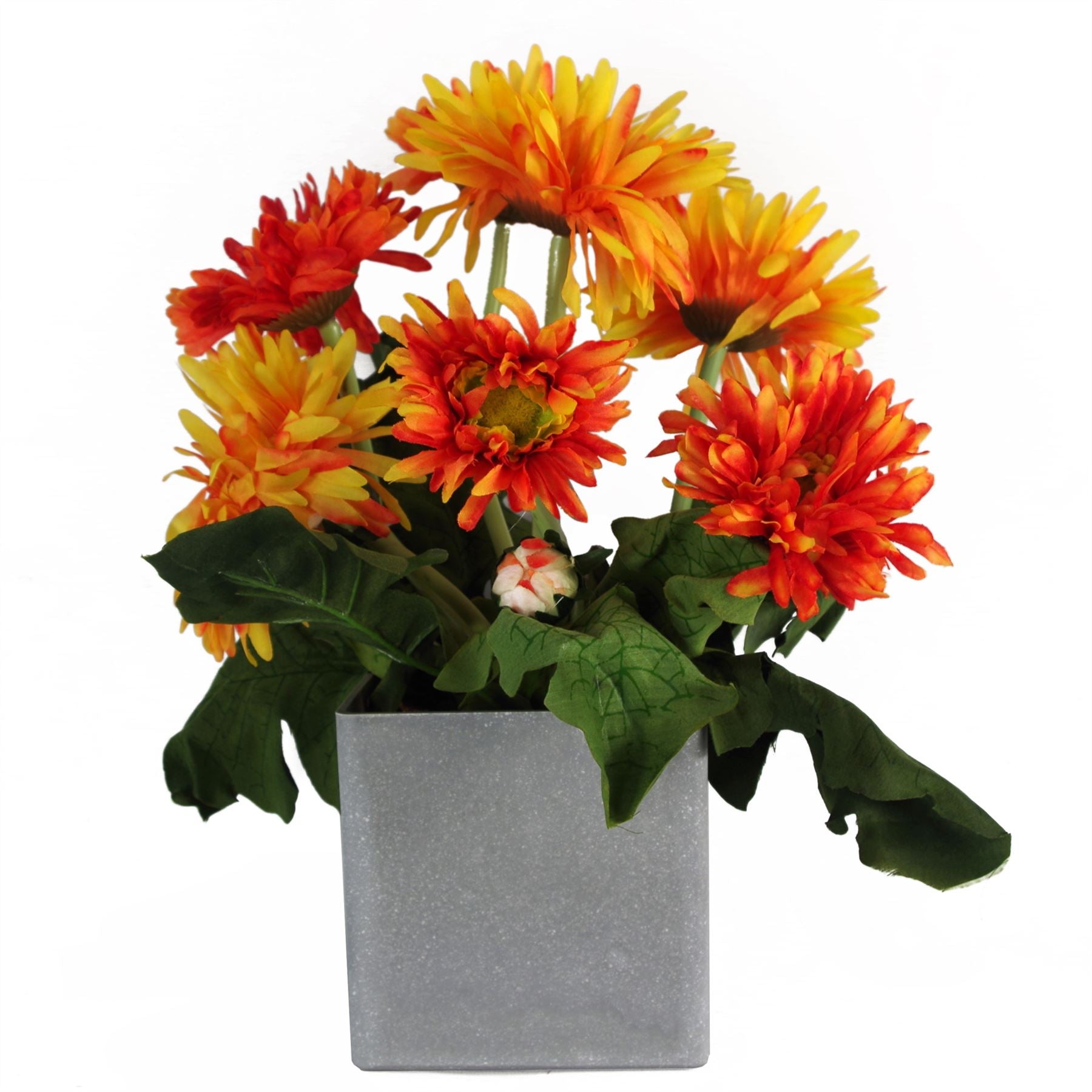 Artificial Daisy Plant Flowers Plant Orange