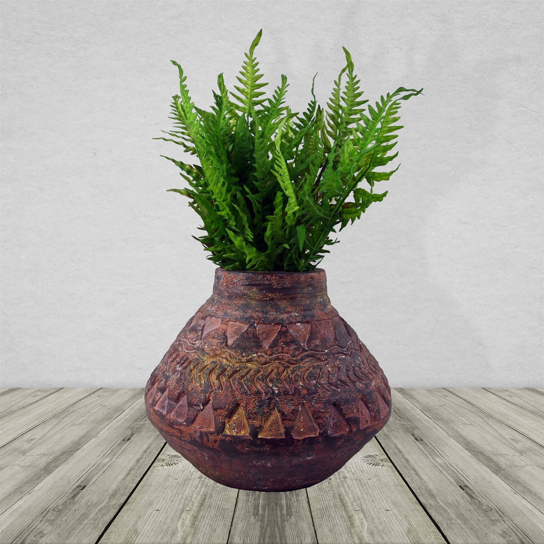 30cm x 40cm Aztec Rustic Large Planter