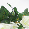 Artificial Cream Rose Tree Wedding Twisted Vine Detail 90cm