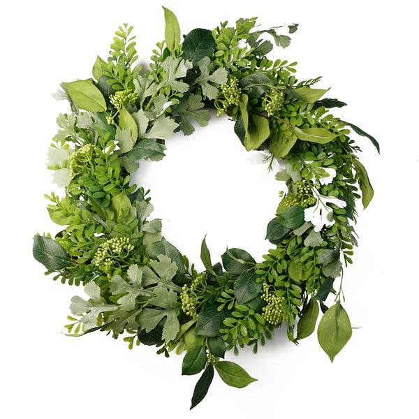 Artificial Wreath Fern Leaf