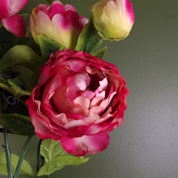 Artificial Peony Plant Pink