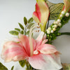 Artificial Hanging Plant Pink Lily Plant Garland