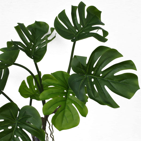 Artificial Monstera Plant Twisted Cheese Plant 90cm UK