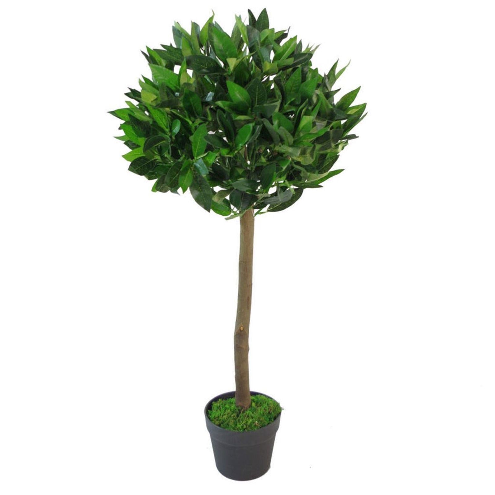 Artificial Bay Tree Topiary Laurel Trees Green 90cm Plants