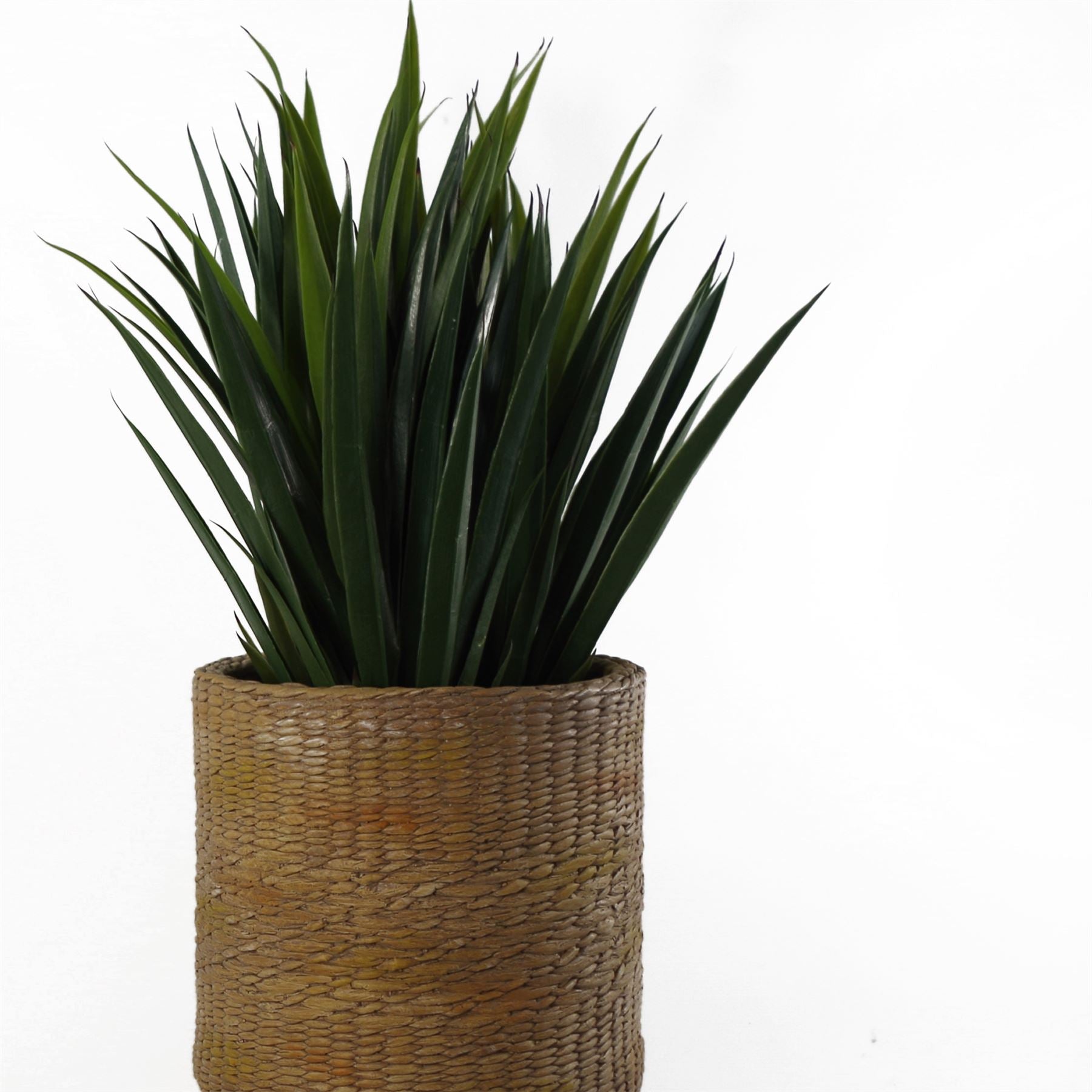 Rattan Effect Composite Planter