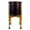 Medium Gold Planter Planter not included 38.5cm x 18cm