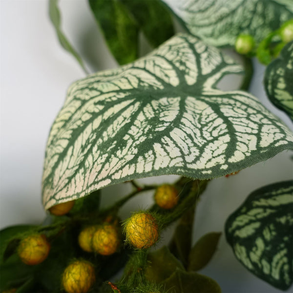 Artificial Hanging Trailing Plant Alocasia Sinuata