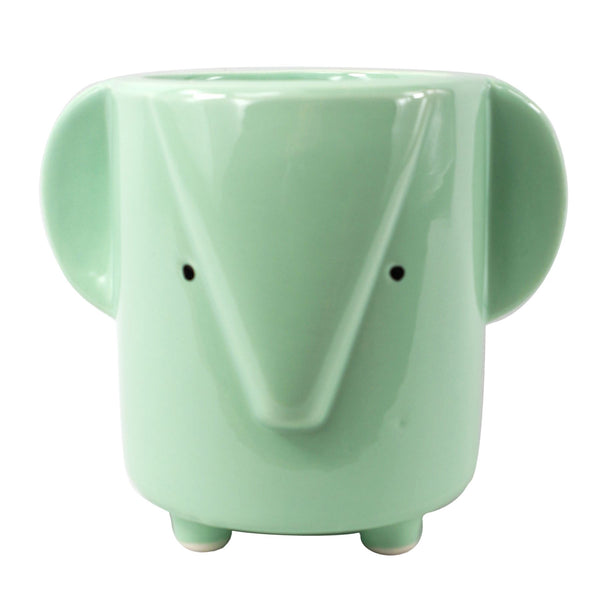 Rabbit Fox Elephant Ceramic Animal Planters Plant Pots 15cm