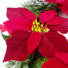 Luxury Wreath Christmas Poinsettia Foliage Floristry Wreath 60cm