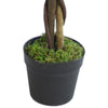 Artificial Ficus Tree Plant Green Twist Ficus 110cm Trunk