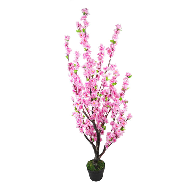 Artificial Blossom Tree 120cm Pink Cherry