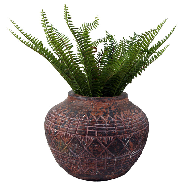 Planters Plant Pots Aztec Vase Planter 23cm x 30cm