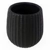 Black Ceramic Planter