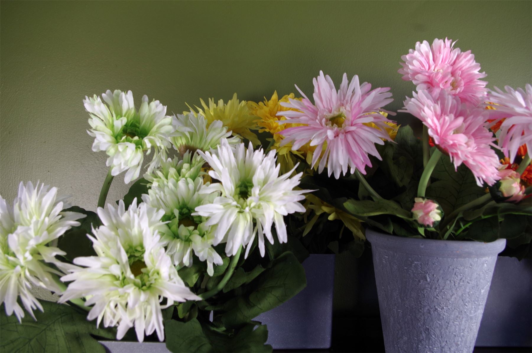 Artificial Daisy Plant Purple